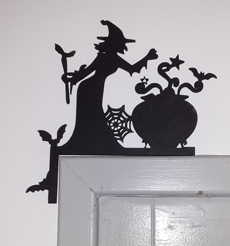 Décoration de porte - Halloween
